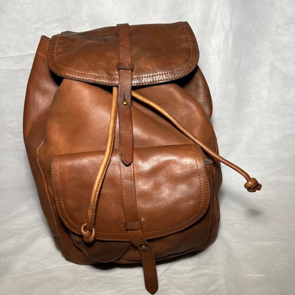 Madewell The Transport Rucksack backpack leather - Picture 1 of 16